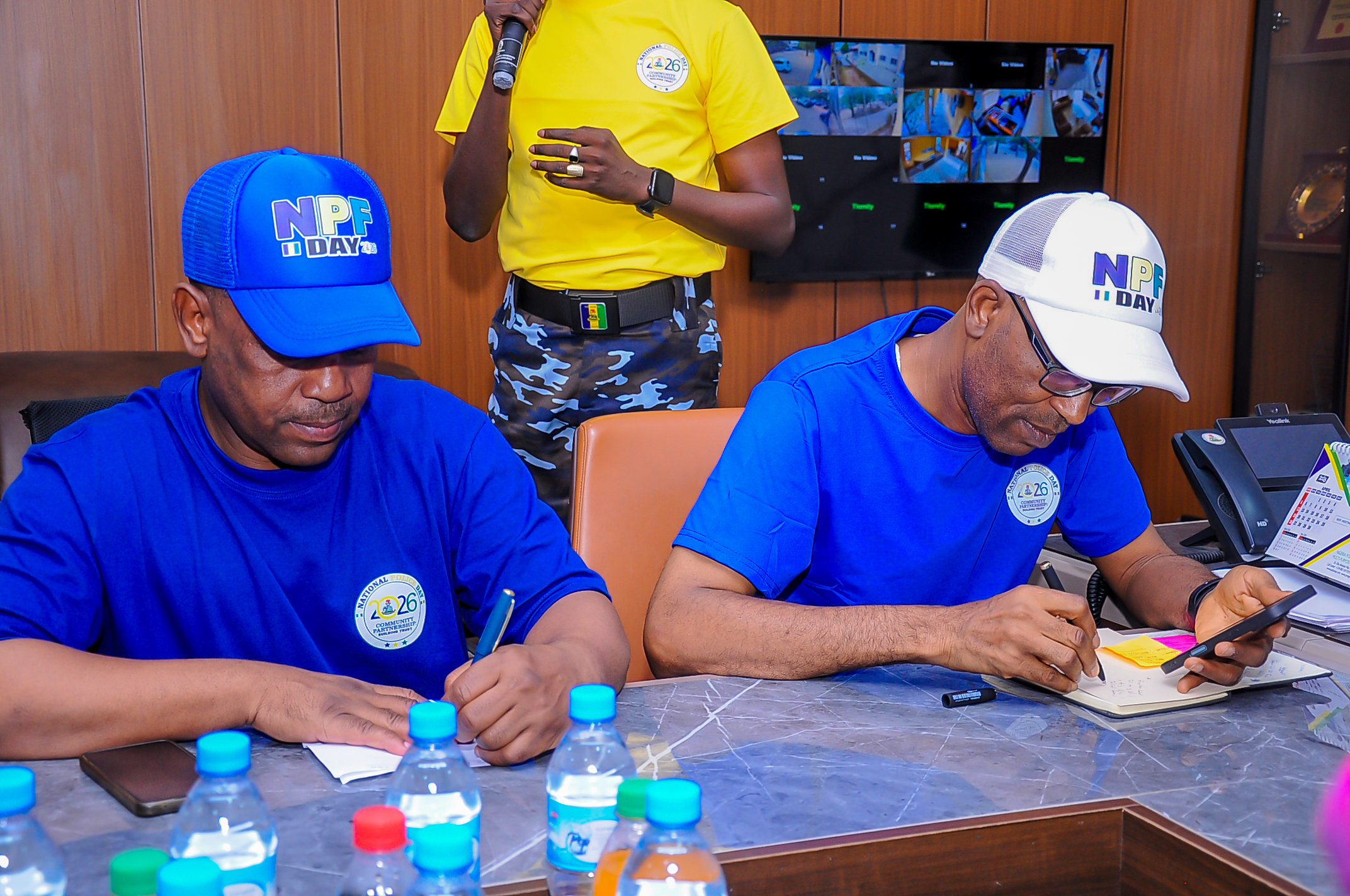 YOSPIS, CSOs & Kano State Police Command meeting held at CPs office kano.